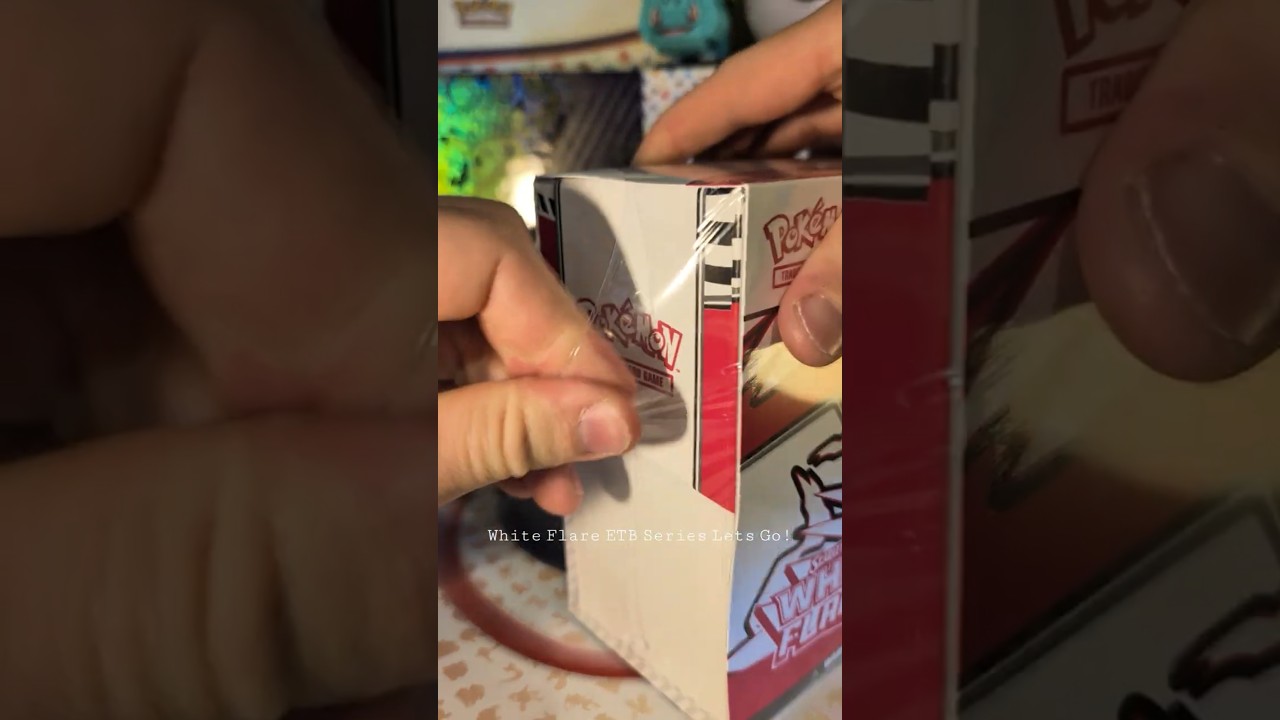 White Flare PC ETB Opening. (1/12) #shorts