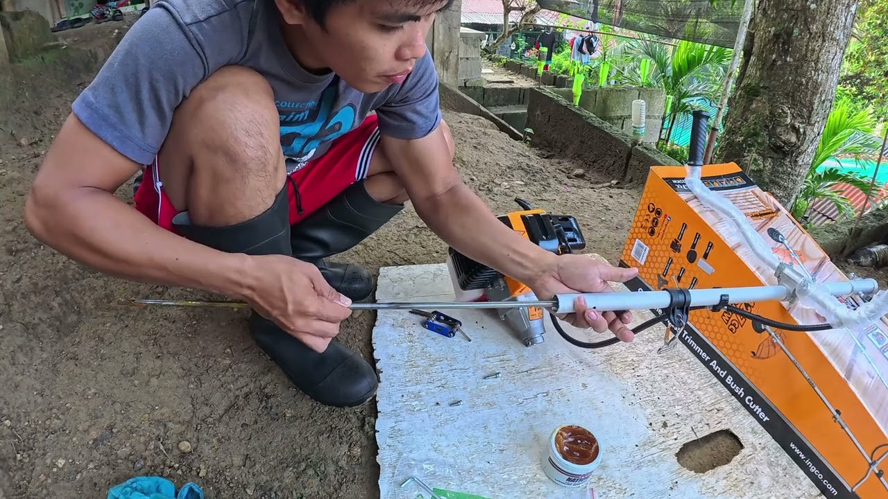 dapat mong gawin, bago mo gamitin, grass cutter