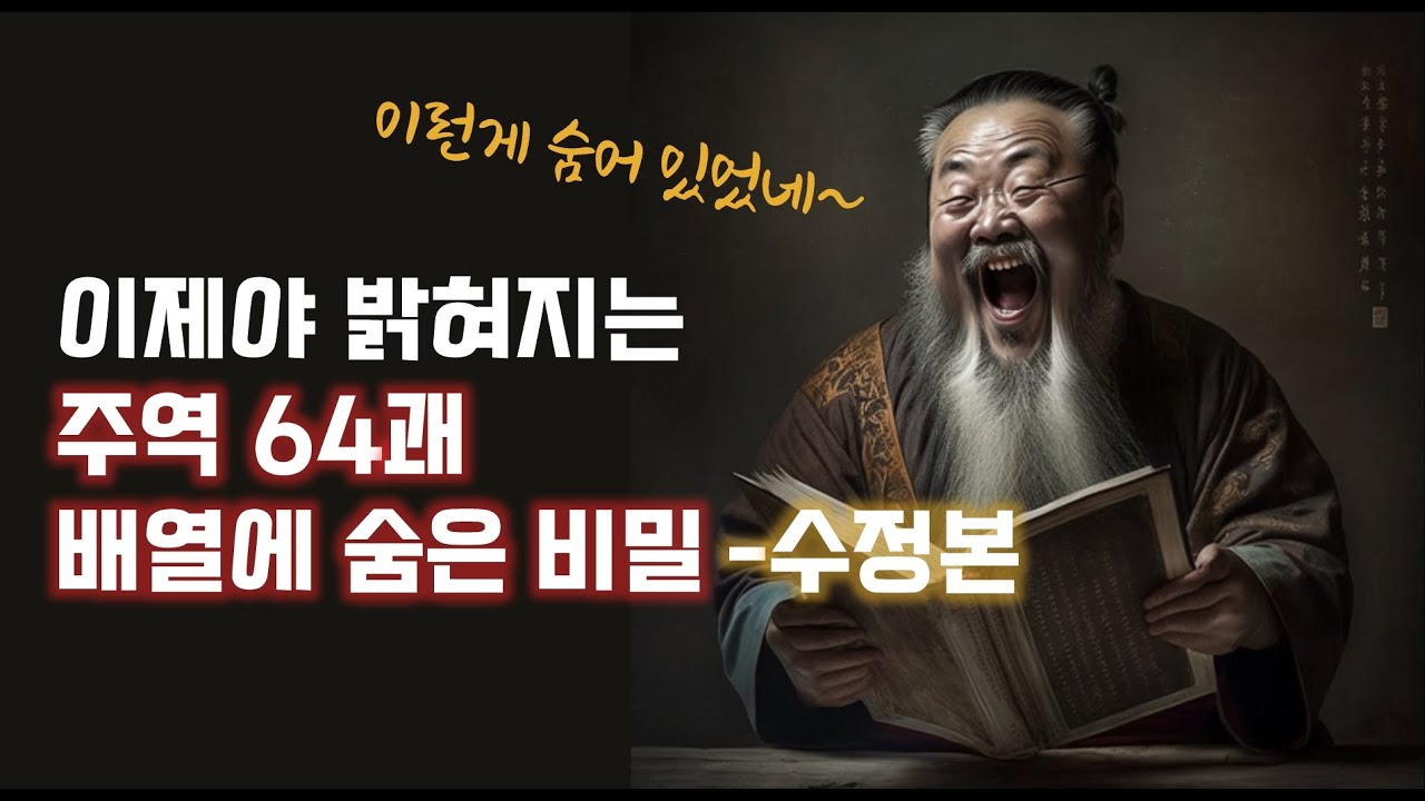 이제야 밝혀지는 주역 64괘 배열에 숨은 비밀 - 수정본