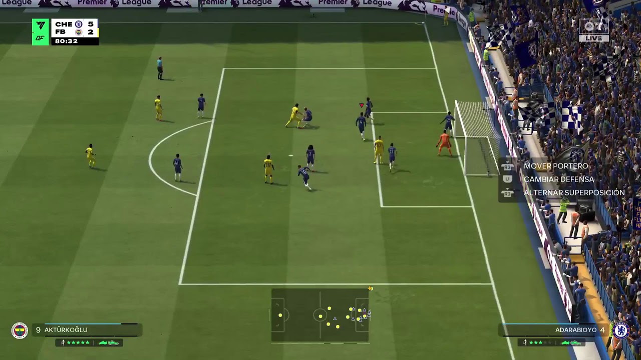 Fecha Chelsea vs Fenerbahce