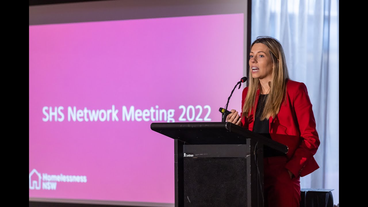 SHS Network Meeting 2022 - 1. Introduction by Trina Jones, CEO, Homelessness NSW