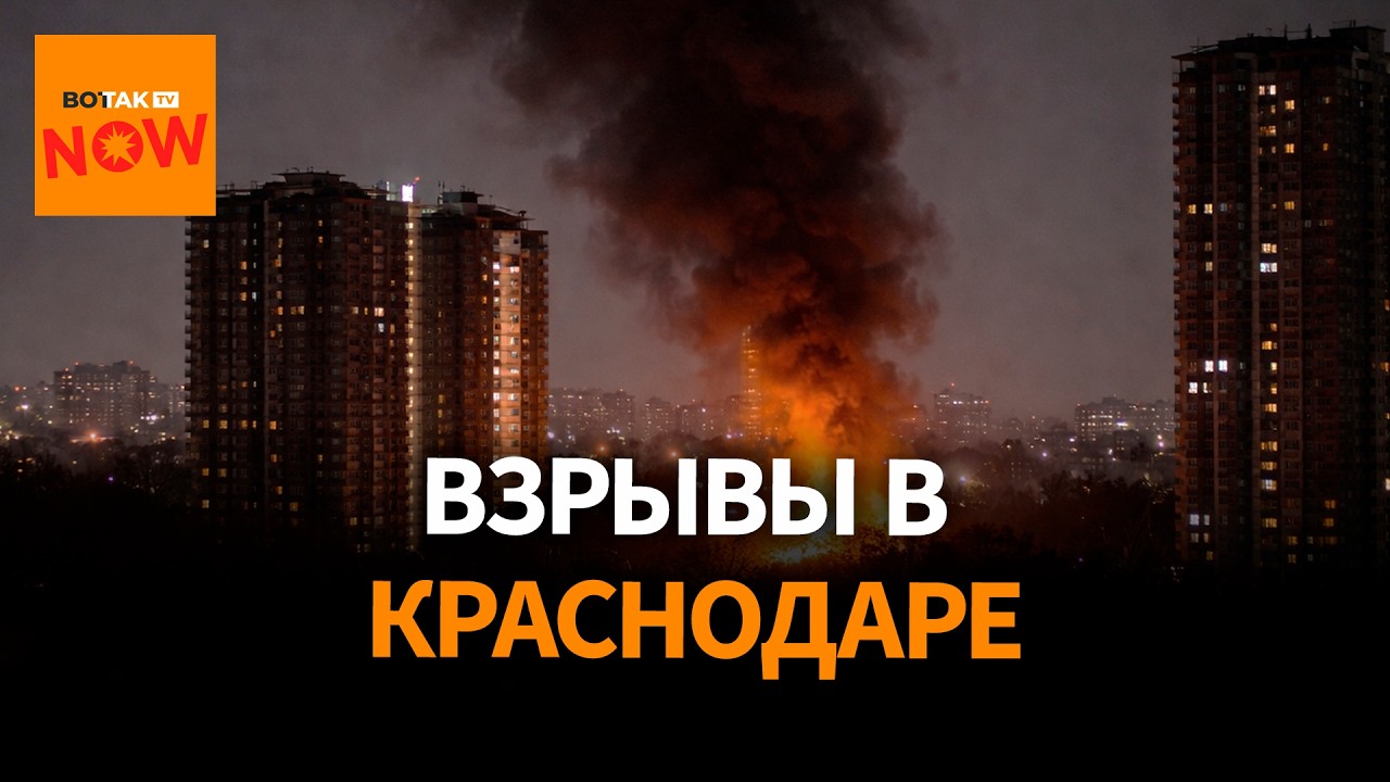 Атака на военный аэродром в Краснодаре