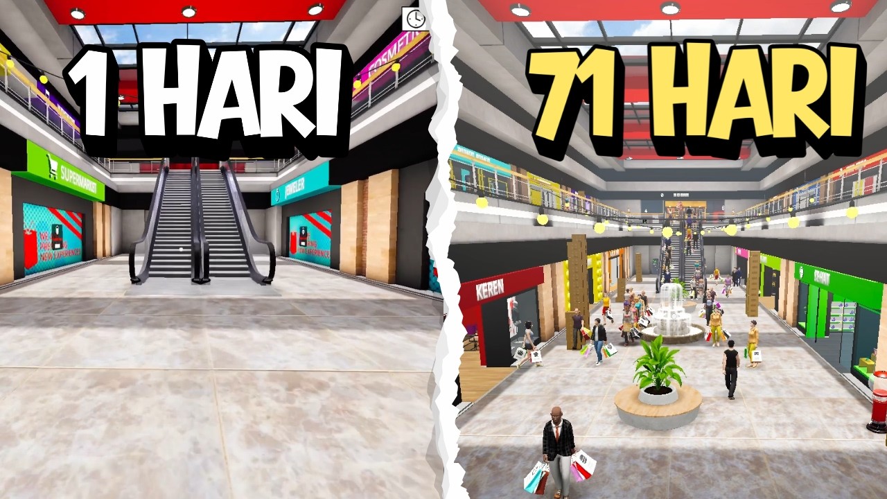 Aku Berhasil Membangun Mall TERBESAR dan TERLENGKAP !