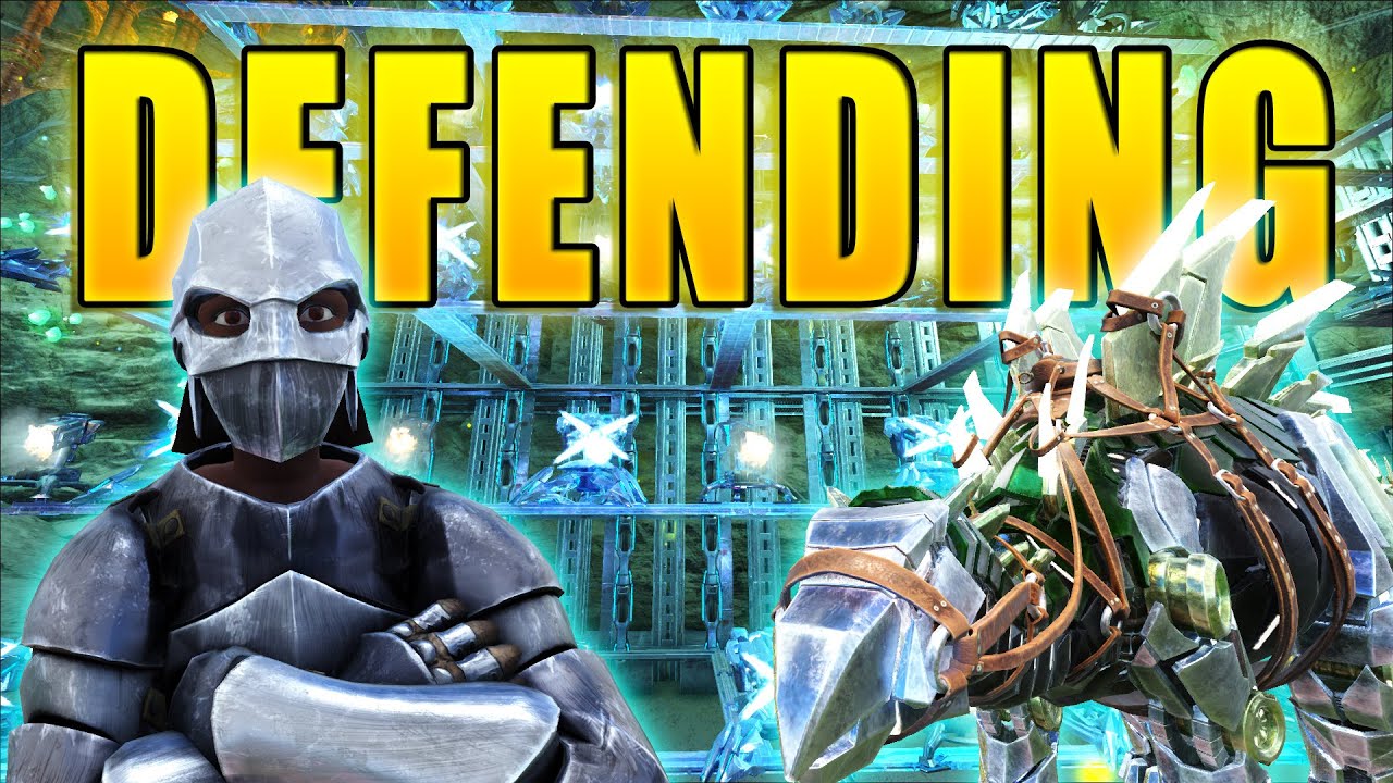 How I SOLO Defend Our Base From Getting RAIDED !!! - ARK