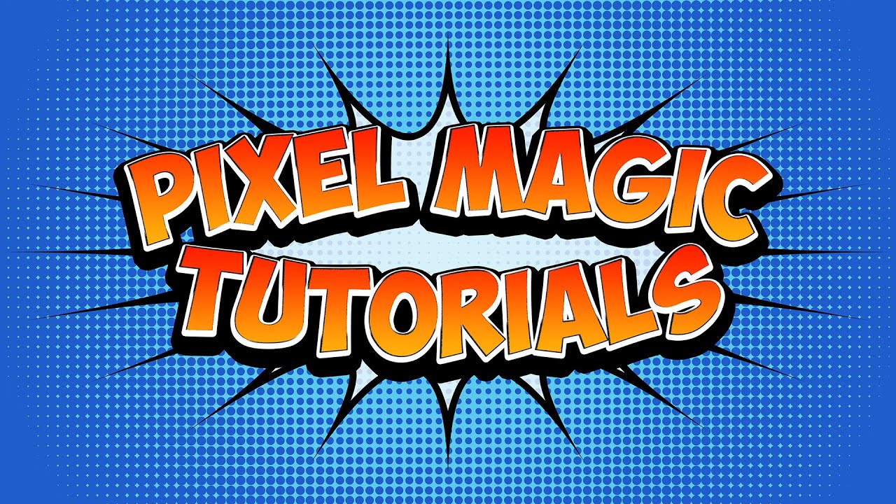 Comic Book Text Effect - Photoshop Tutorial