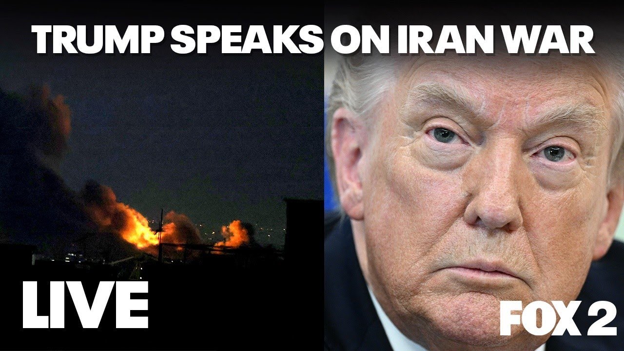 Trump speaks on Iran war LIVE WEDNESDAY NIGHT