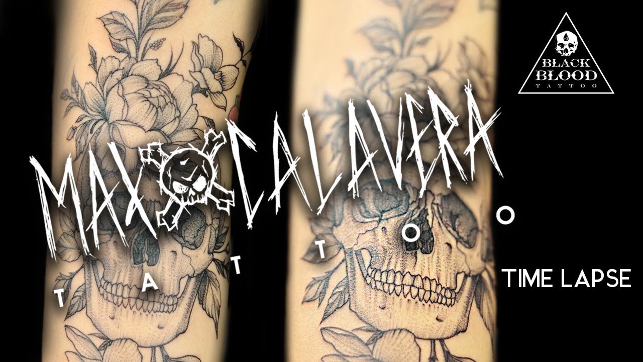 Max Calavera en Tattoo Timelapse