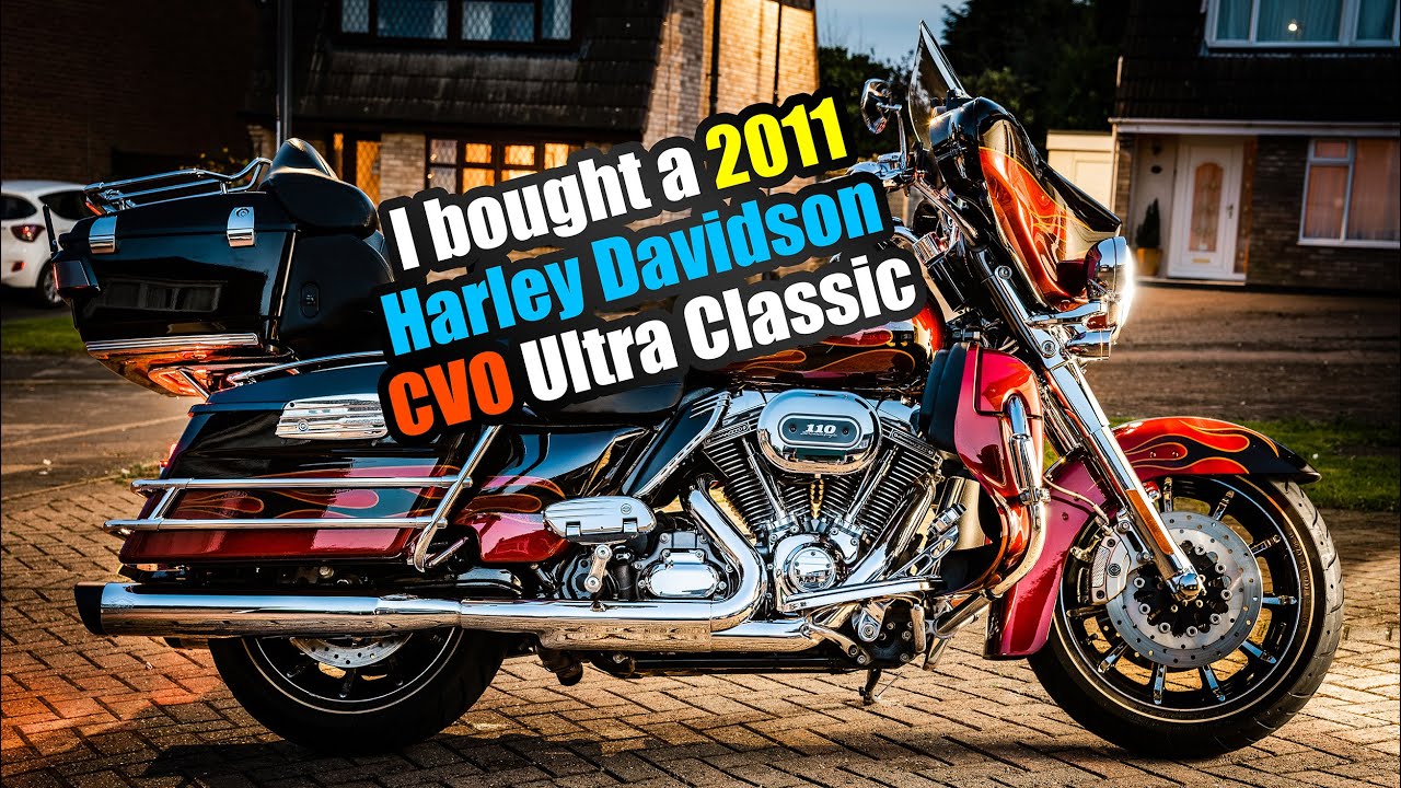I bought a Harley Davidson CVO Electra Glide Ultra Classic 2011 - FLHTCUSE6