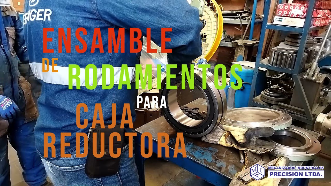Ensamble de rodamientos para Caja Reductora