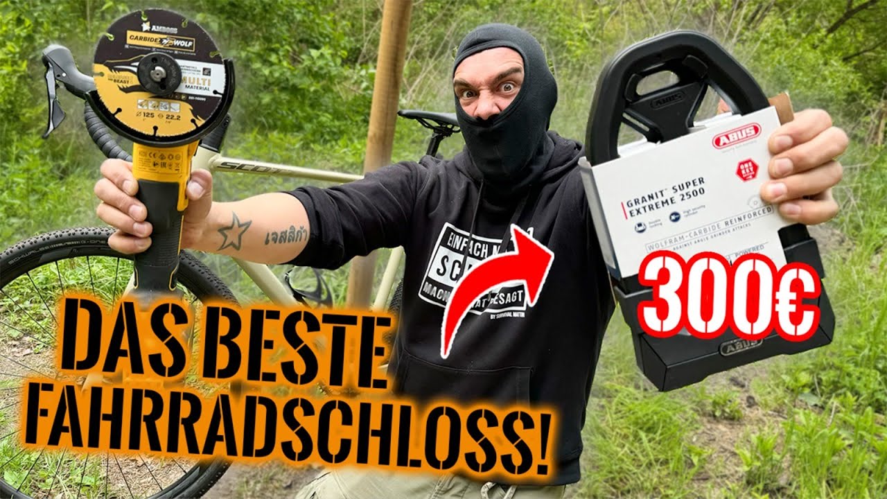 Ich habe es gefunden! Das beste Fahrradschloss auf dem Markt! | Survival Mattin