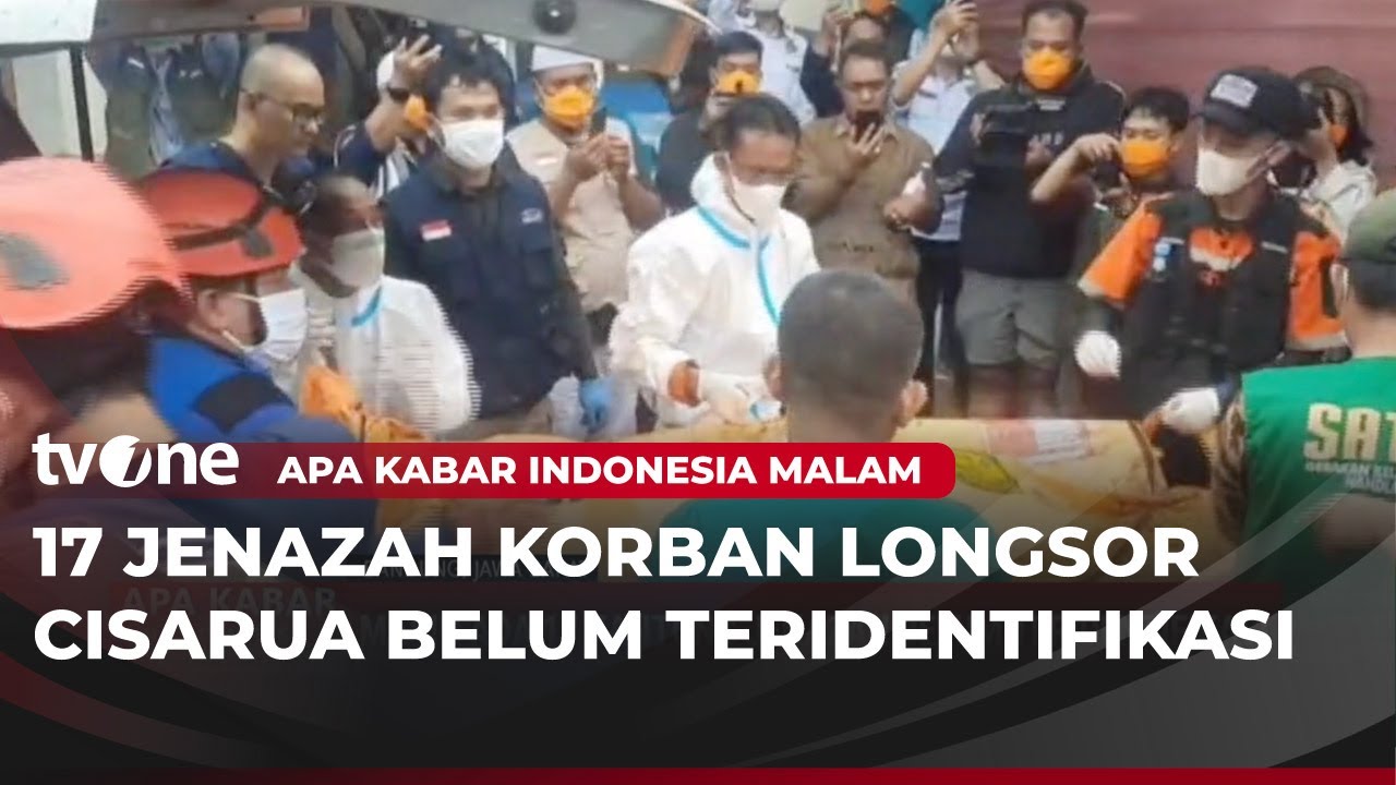 47 Kantong Jenazah Korban Longsor Cisarua Diserahkan ke Tim DVI | AKIM tvOne