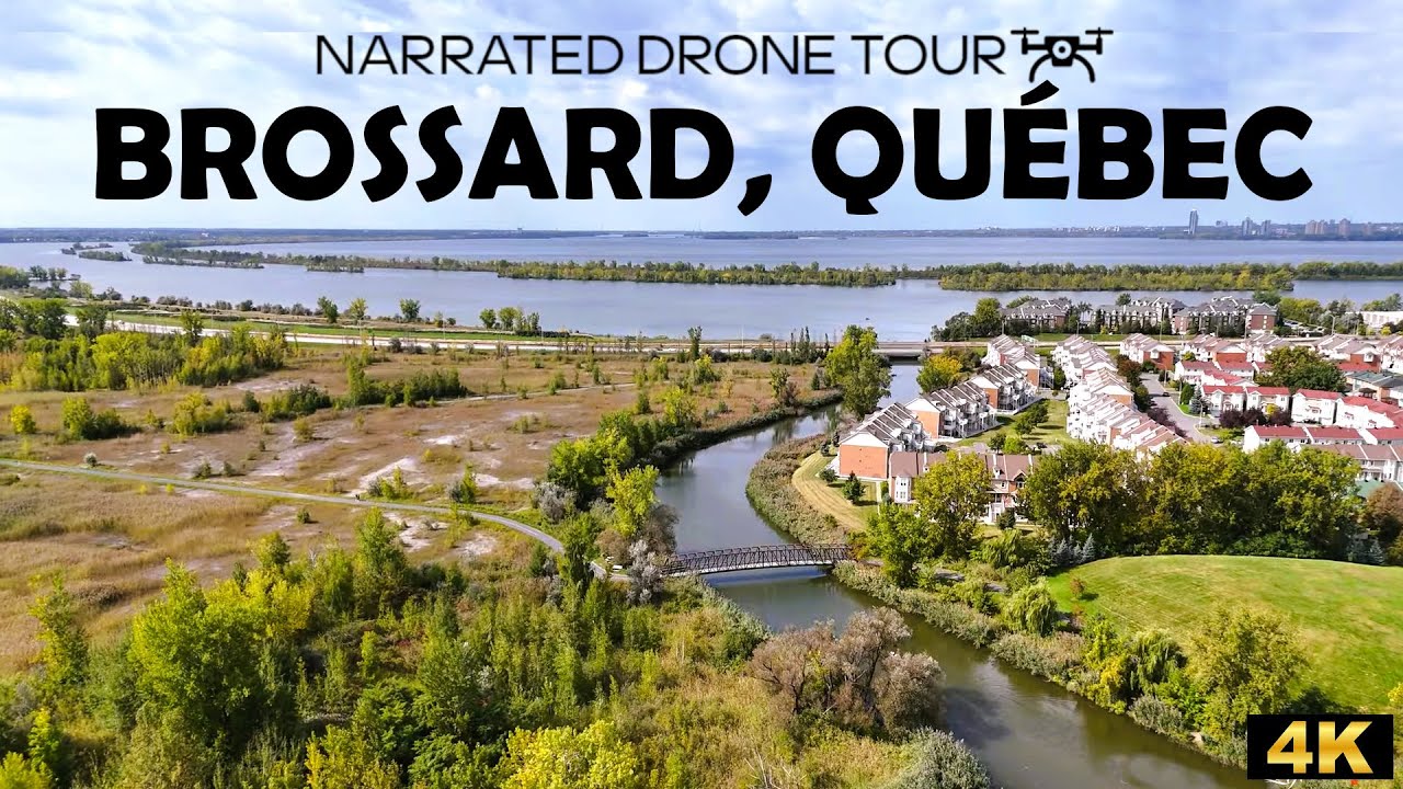 🌅 Brossard, Qu&eacute;bec  🚁 4K Drone