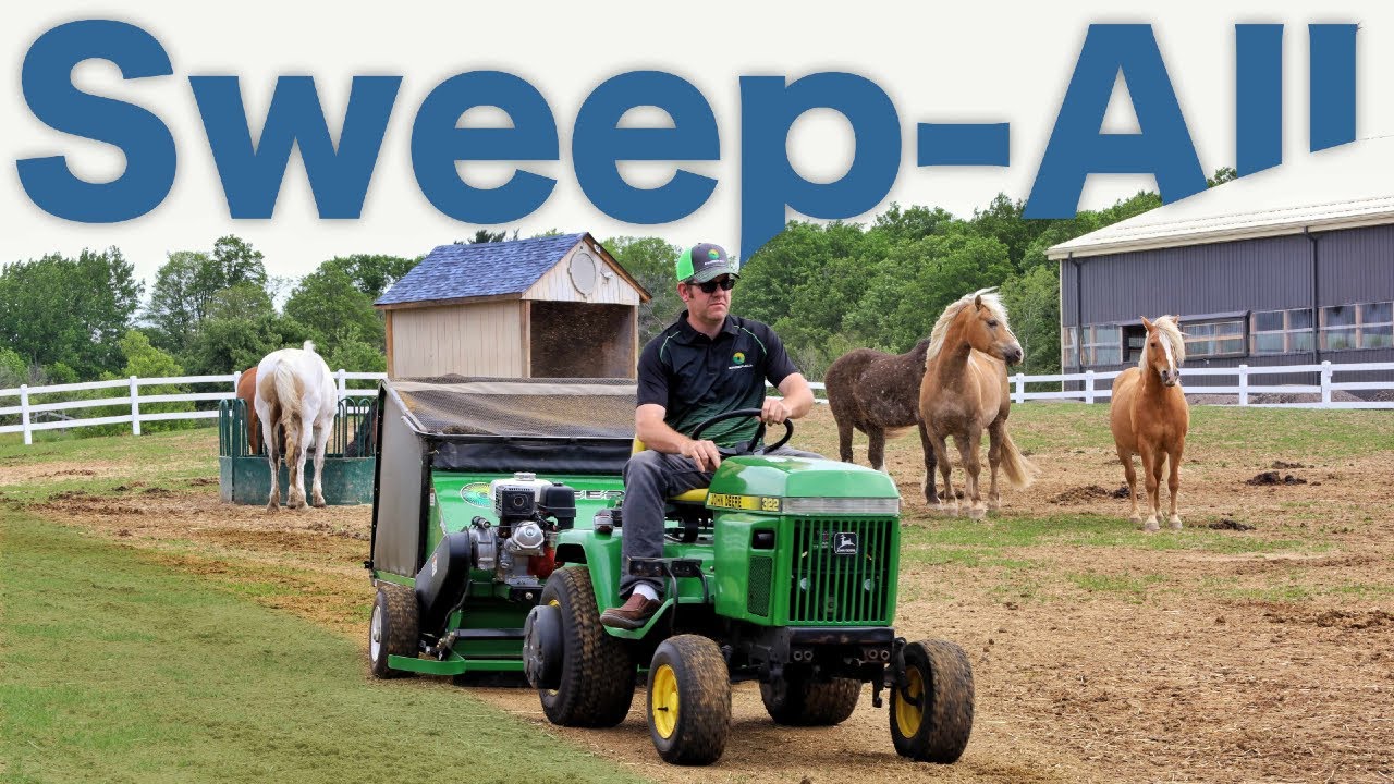 Sweep All - Horse Paddock Sweeper Commercial