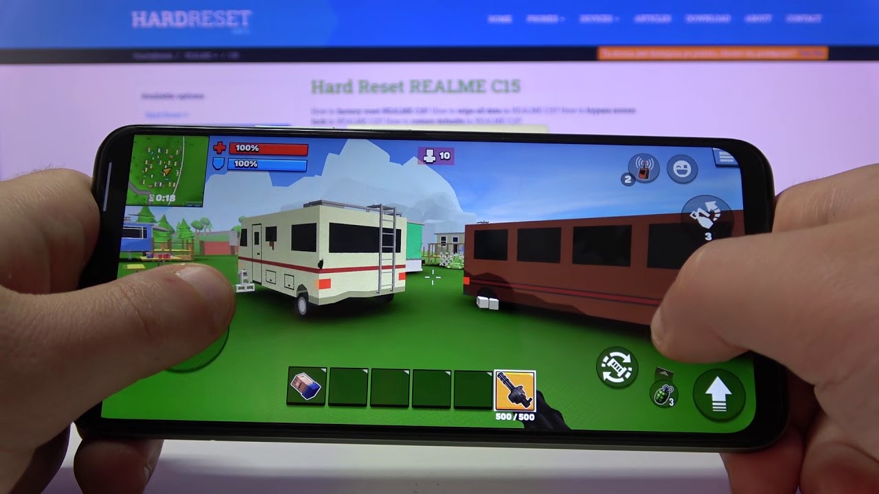 Pixel&rsquo;s Unknown Battle Ground Game Test on Realme C15 &ndash; Gaming Quality Checkup
