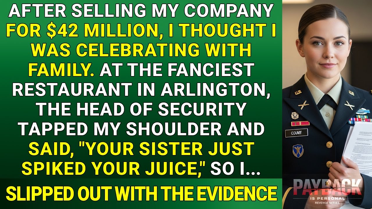 When My Sister Left, Restaurant Security Guard Said To Me, ‘I Saw Her Pour Something Into Your Juice