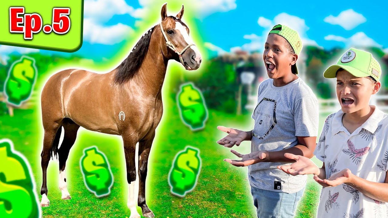 REAÇÃO Dos Meus AMIGOS AO MEU CAVALO CAMPEÃO ( Cavalo Campeão Ep.5 )
