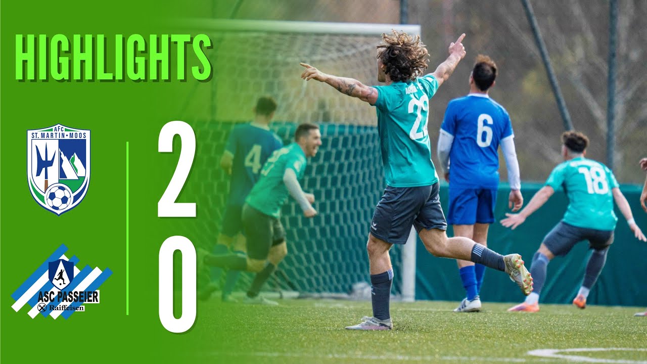 1. Amateurliga: St. Martin Moos vs Passeier