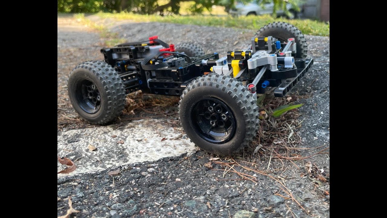 Lego Technic fast rc car with buwizz