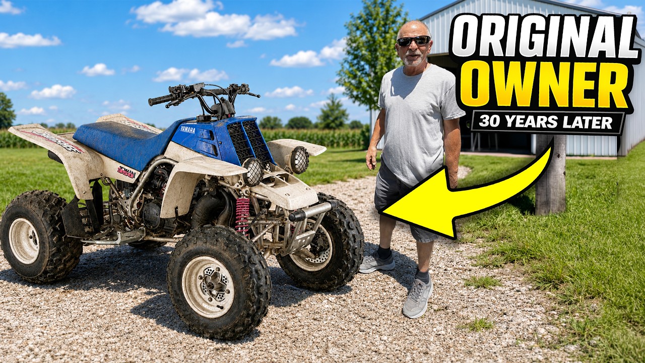 Лучшая находка в сарае: восстановление Yamaha Banshee 1991 года!