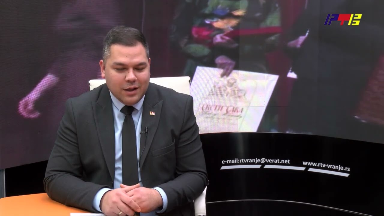 Ilić: Bogat program obeležavanja Dana grada / RTV Vranje / 22. 01. 2026.