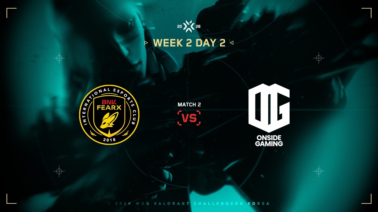 BFX vs ONG | 2주 2일차 | 2026 WDG 발로란트 챌린저스 코리아 스플릿 1