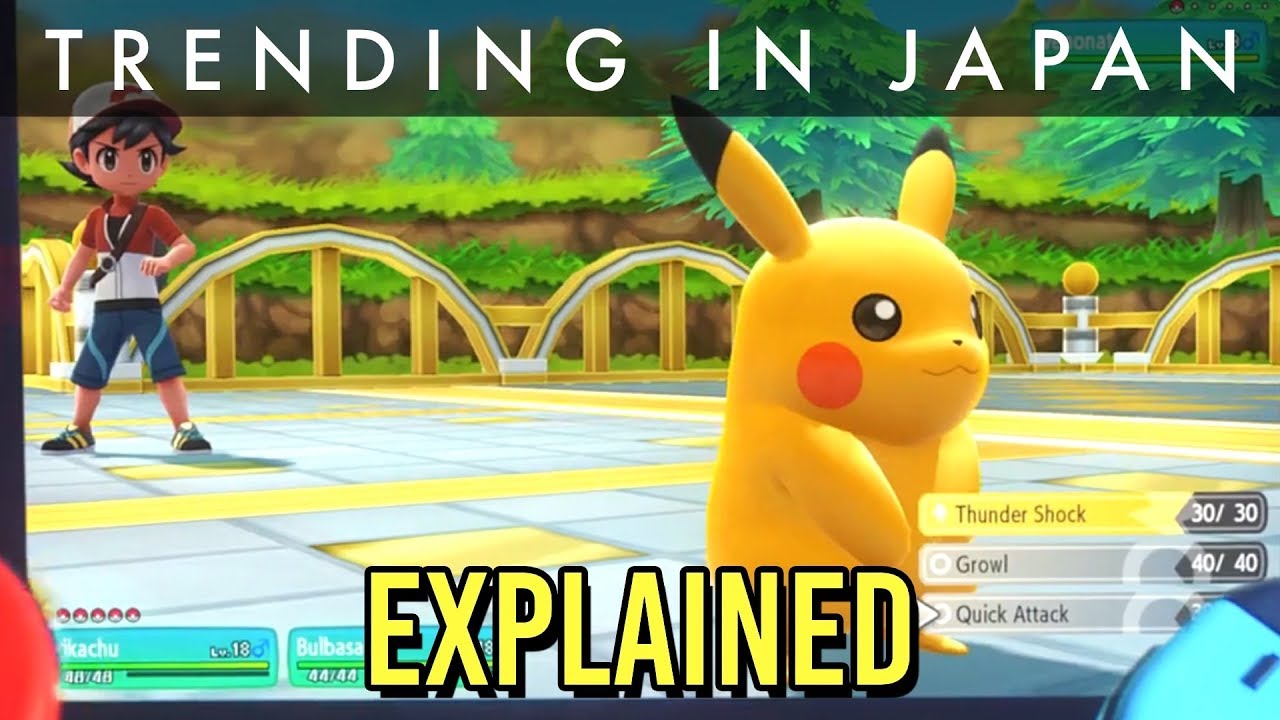 Pokemon Let's Go Pikachu/Eevee REVEAL EXPLAINED