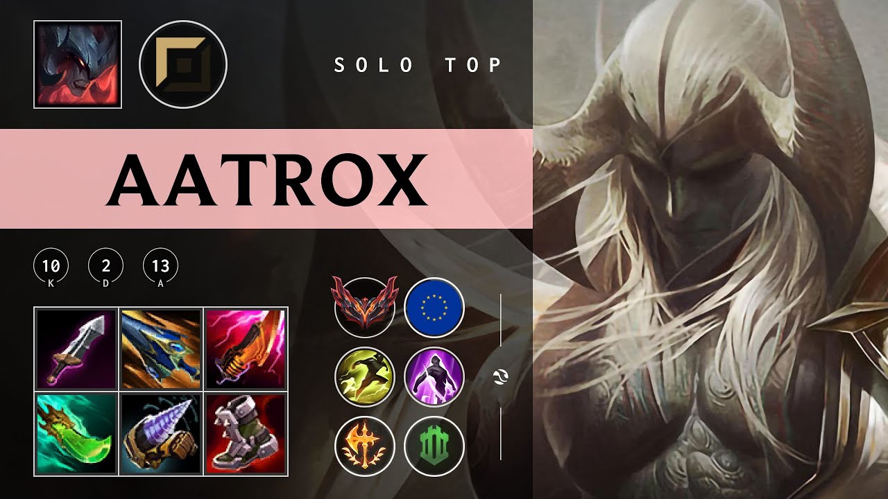 Aatrox Top vs Darius - EUW Grandmaster Patch 25.24