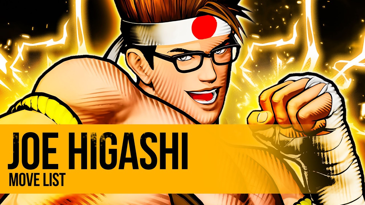 JOE HIGASHI MOVE LIST - Fatal Fury: City of the Wolves (COTW)