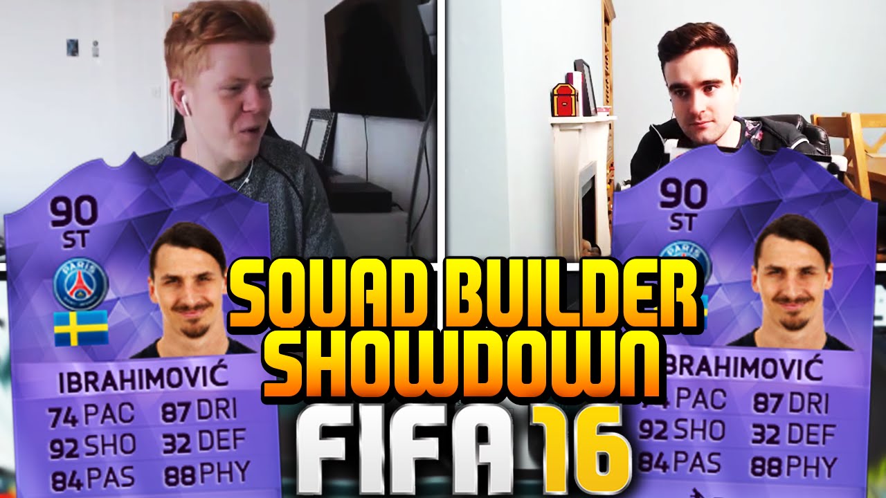 FIFA 16 SQUAD BUILDER SHOWDOWN WITH HERO IBRAHIMOVIC!!! 90 RATED INSANE PLAYER!