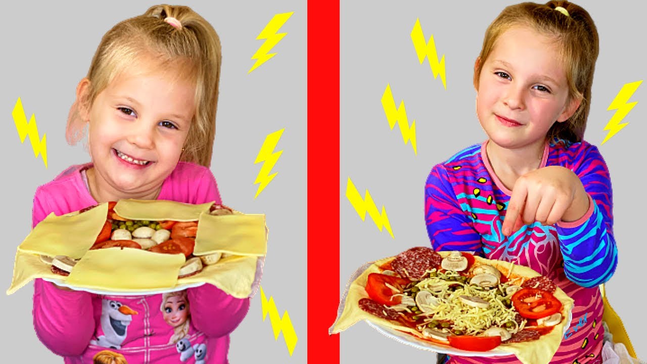 Telepatija Pizza Challenge. Pogodi pravu namirnicu.