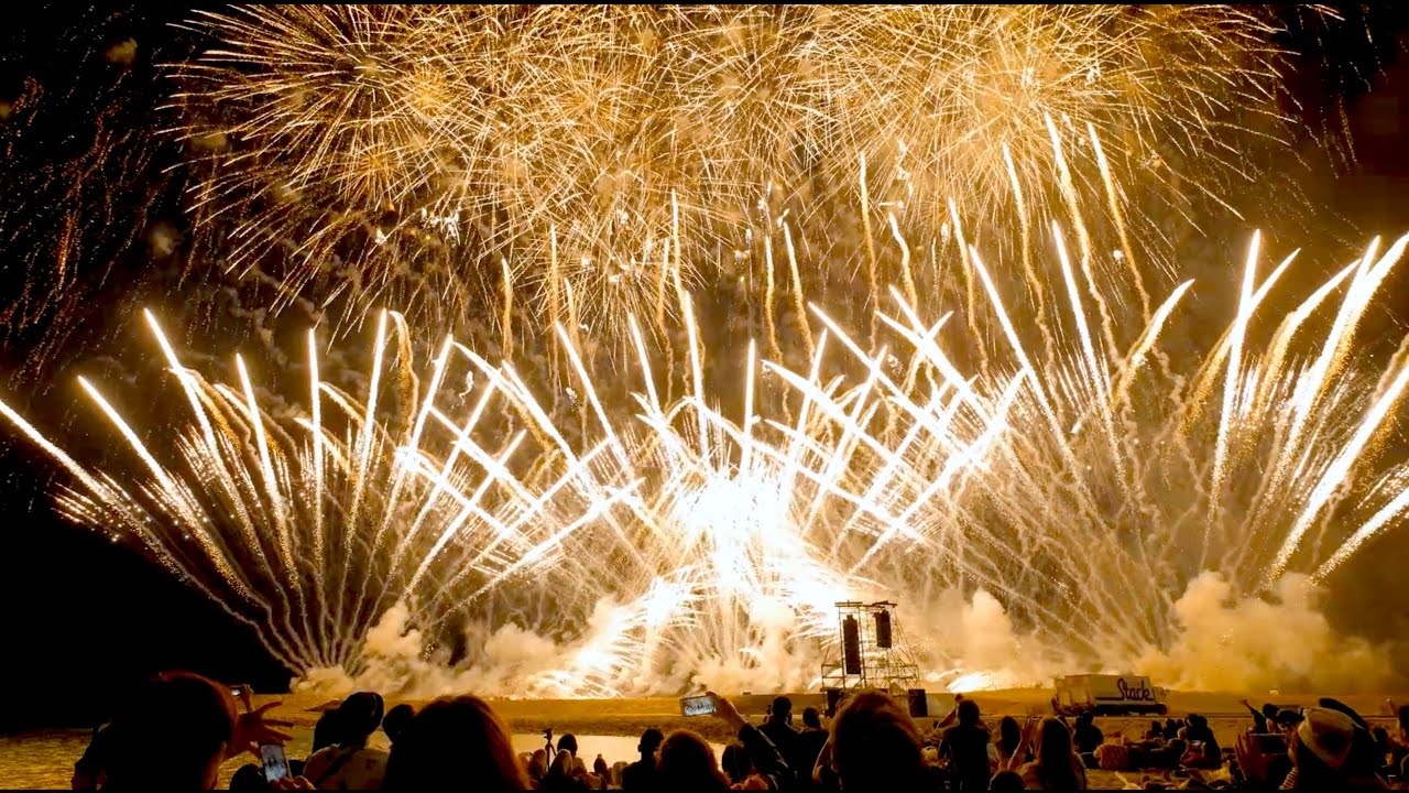 Explore Okinawa -  Tropical Beach Fireworks Festival