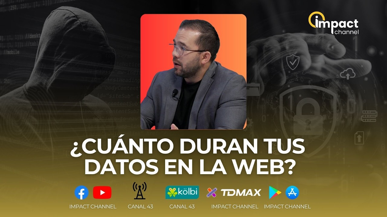 EN VIVO con Esteban Aguilar | ¿Cuánto duran tus datos en la web?