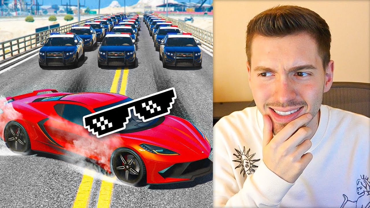 Assistindo a maior mitada de CORRIDA DO GTA