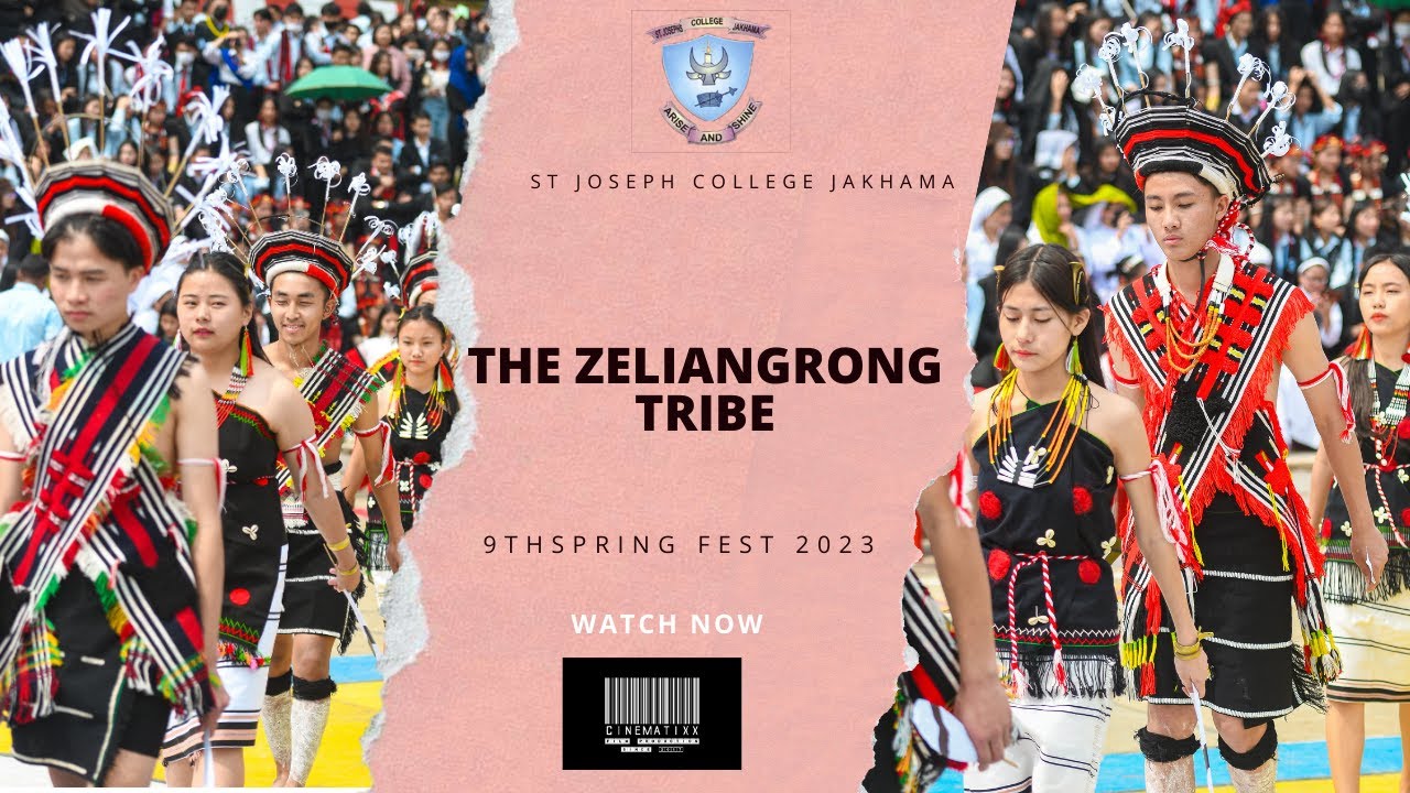 THE ZELIANGRONG TRIBE  | FOLK DANCE  | 9TH SPRING FEST 2023 | ST JOSEPH'S COLLEGE JAKHAMA | DAY 1