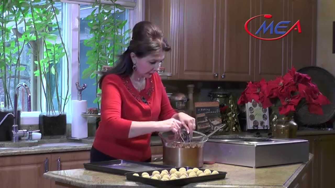 Christmas baking truffles recipes وصفات ترفلس samira's kitchen # 145