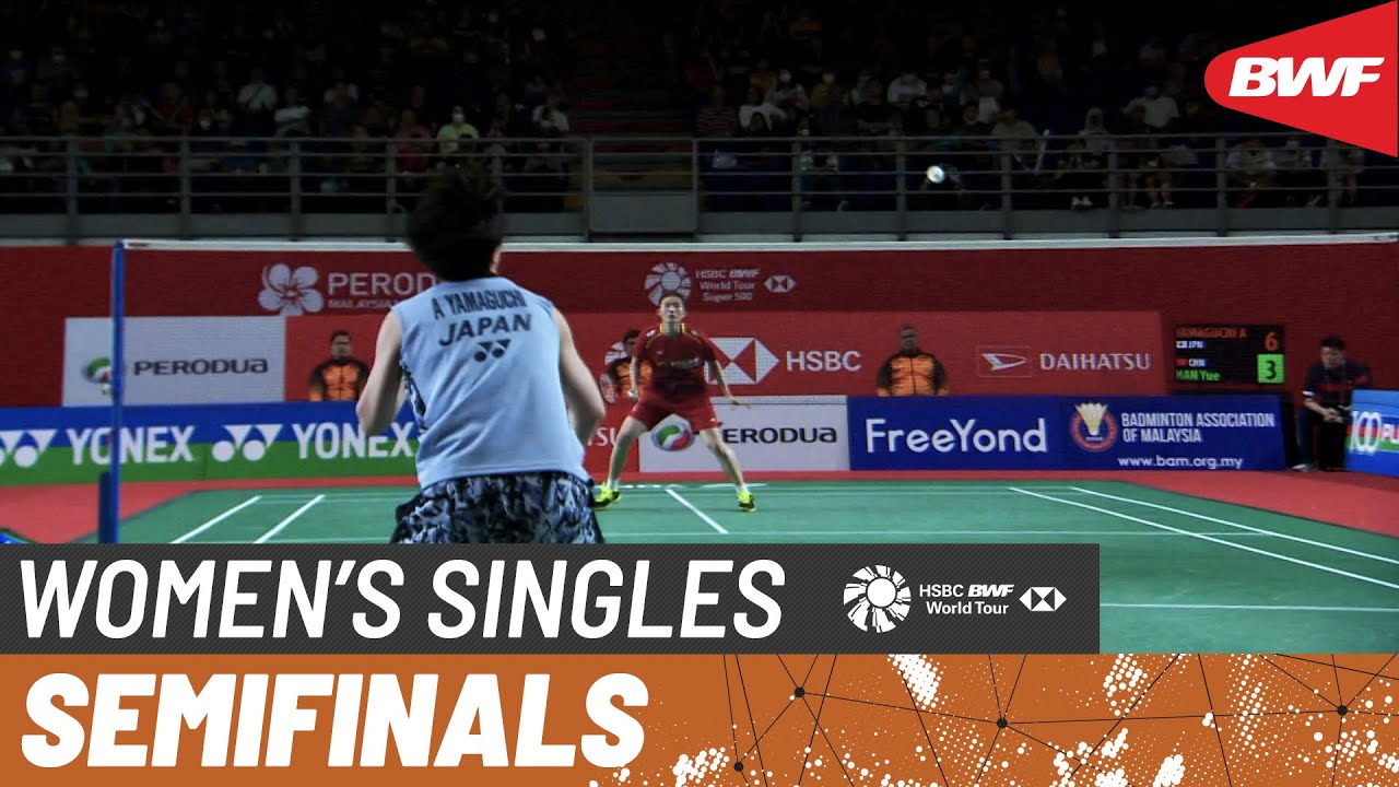 PERODUA Malaysia Masters 2023 | Akane Yamaguchi (JPN) [1] vs. Han Yue (CHN) [4] | SF