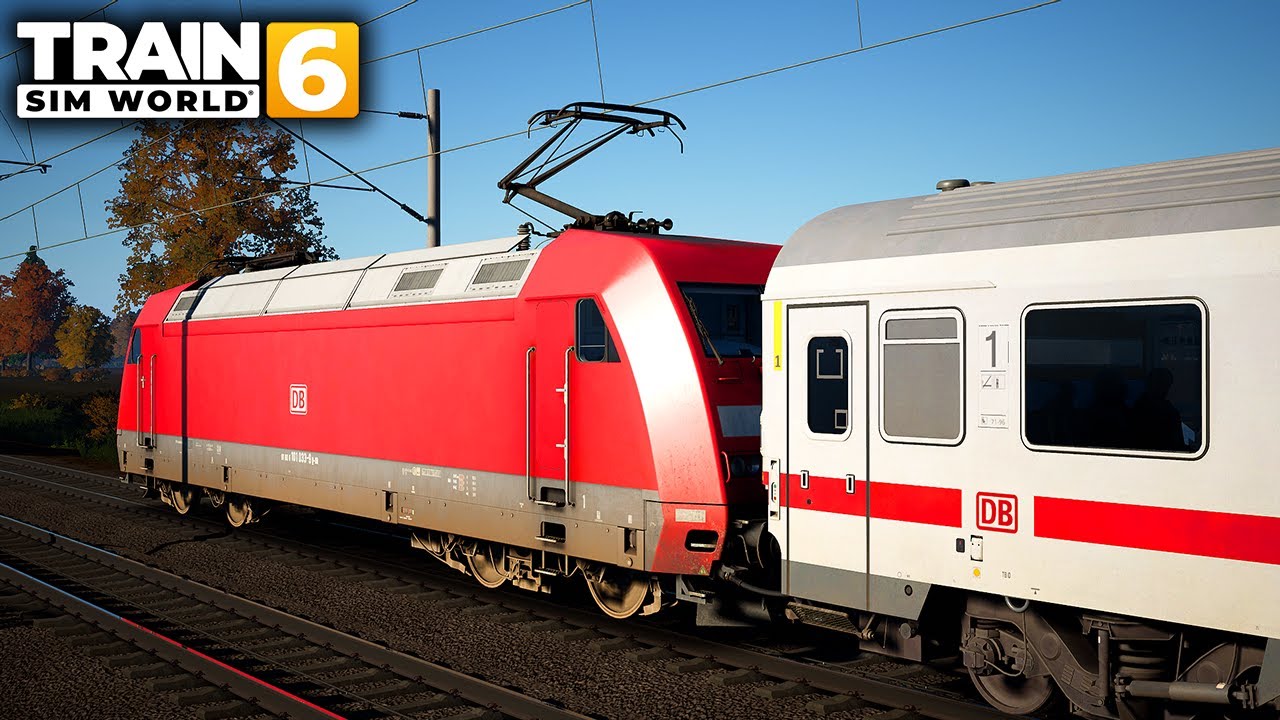 Train Sim World 6 - Passenger Mode BR 101 DB Intercity | Riesa to Leipzig Hbf