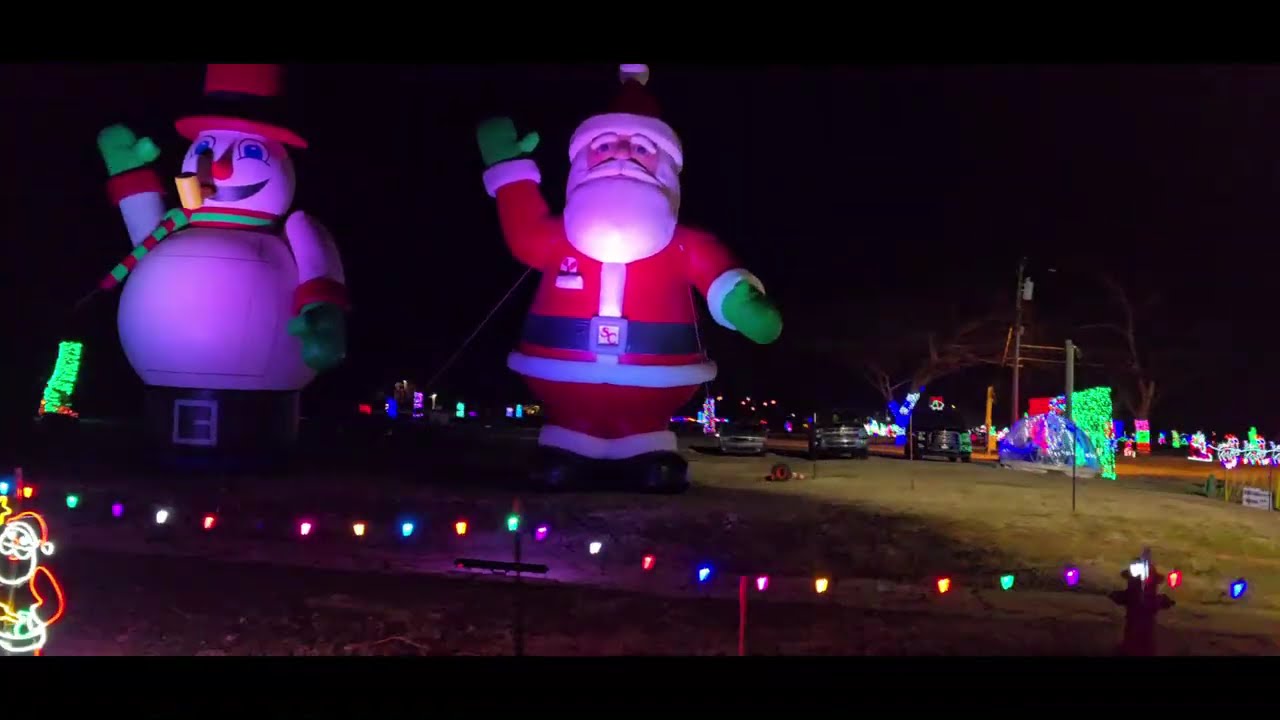 Guthrie Oklahoma Christmas Lights 2025 OK