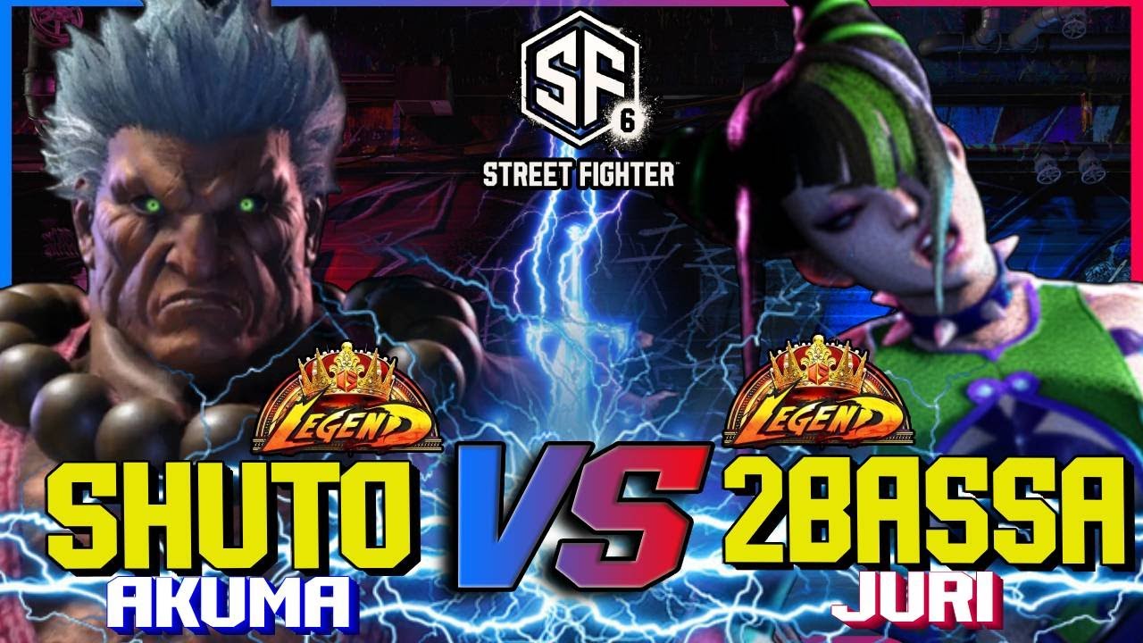 SF6 ▰ SHUTO (AKUMA) vs 2BASSA (JURI) ▰ HIGH LEVEL GAMEPLAY