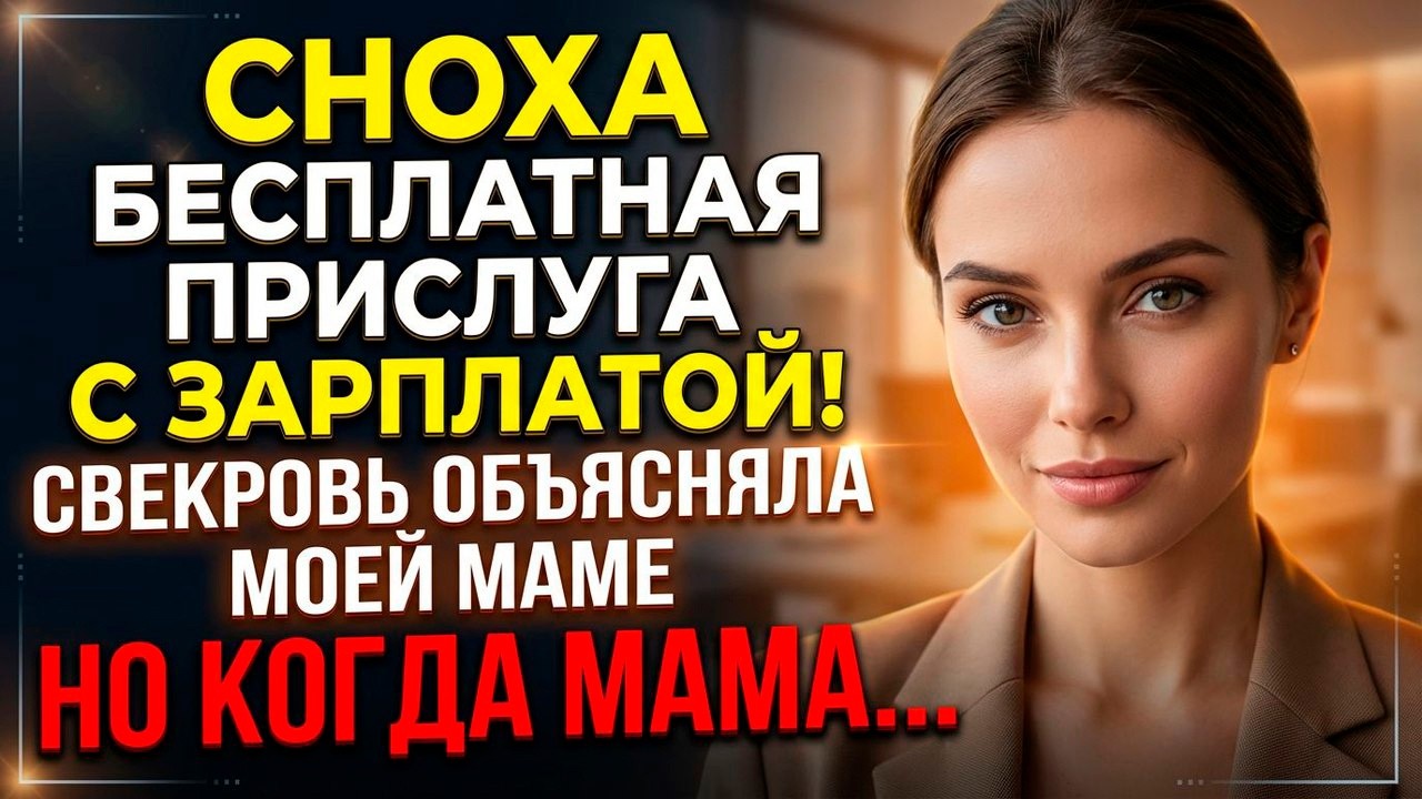 «Сноха - бесплатная прислуга с зарплатой! Так у нас принято!» - свекровь объясняла моей маме