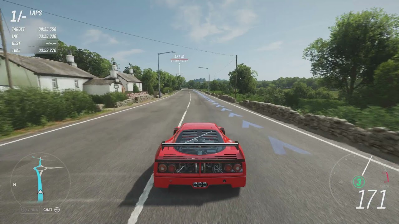 Forza Horizon 4 - The Goliath in under 8 minutes without 599XX (Class S2)