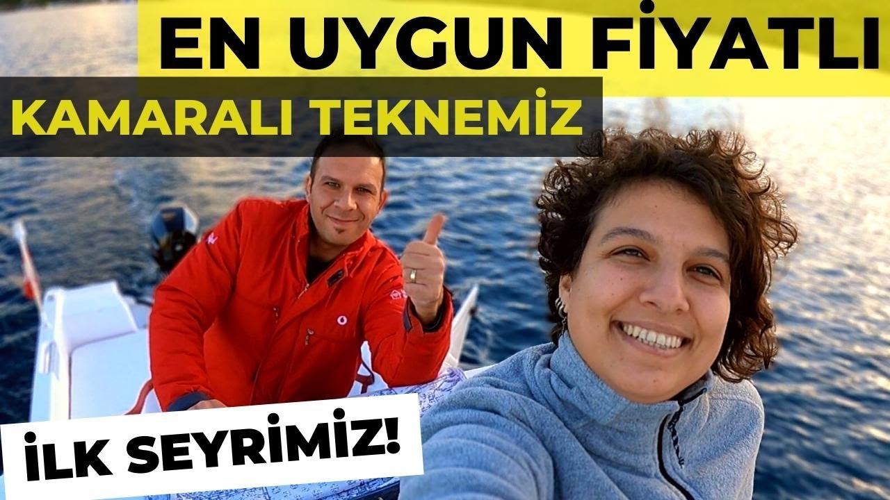 En Uygun Fiyatlı Kamaralı Teknemiz İLK KEZ Denizde! | Tekne VLOG | Tekne Tanıtımı ve İlk Seyir!