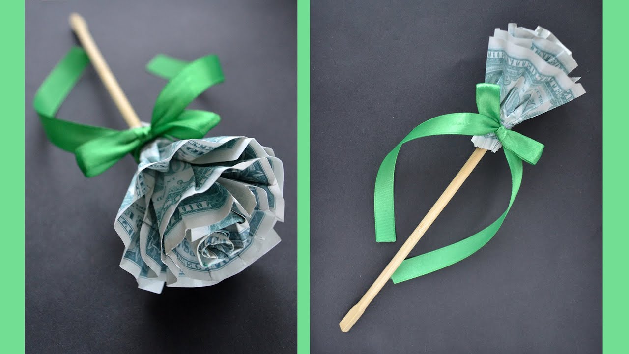 My MONEY ROSE | Dollar Origami Flower | Tutorial DIY by NProkuda