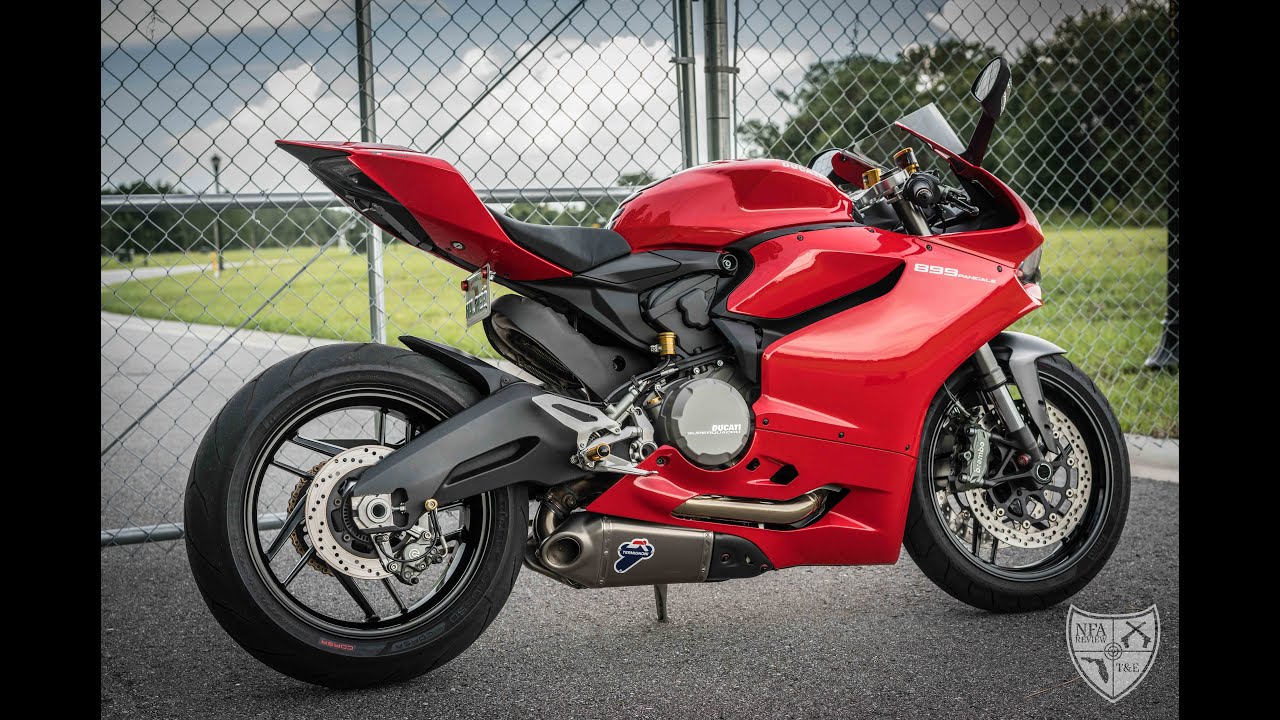 Ducati 899 Panigale Termignoni Exhaust System - Sound Test