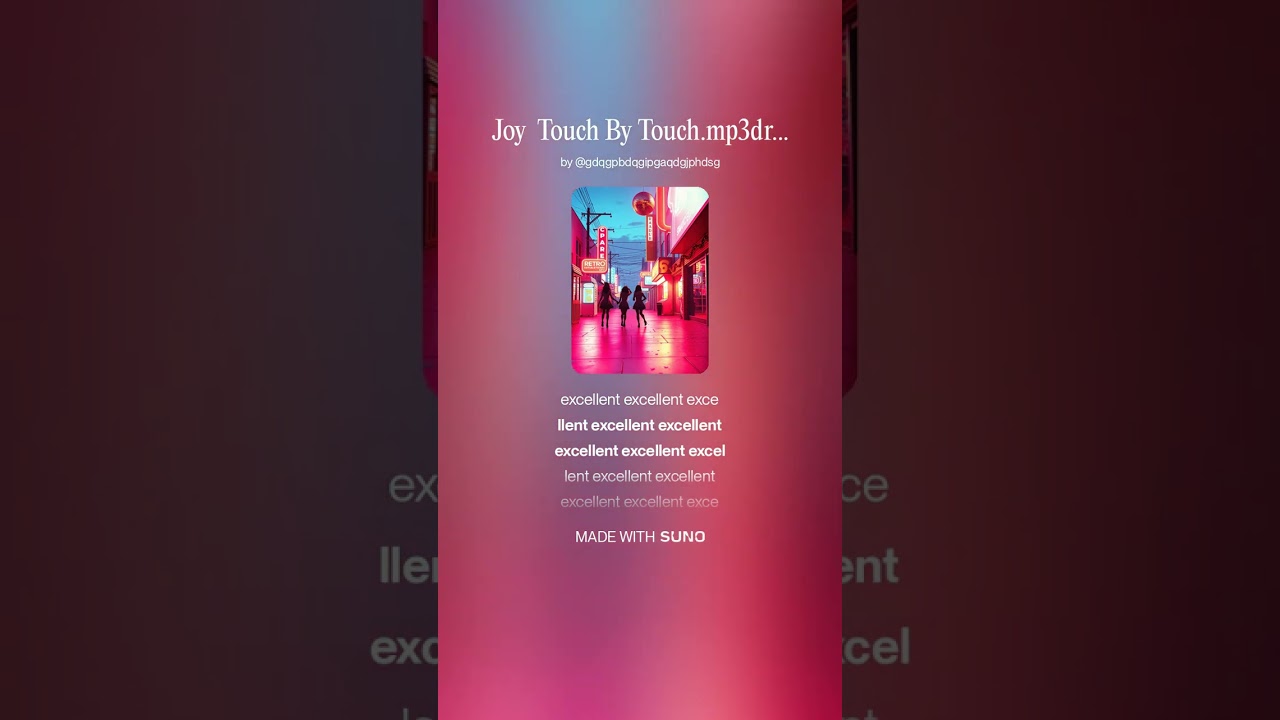 Joy  Touch By Touch mp3drums