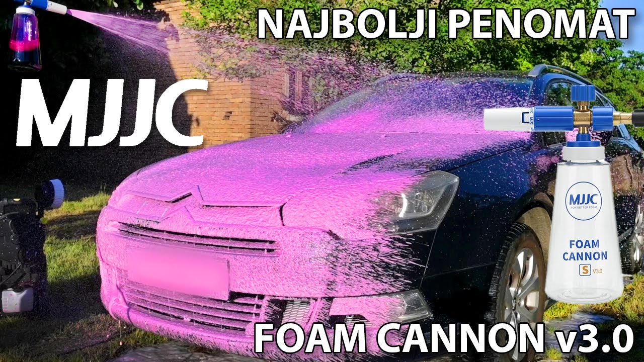 Najbolja i Najgusca Pena za Pranje Automobila MJJC Foam Cannon