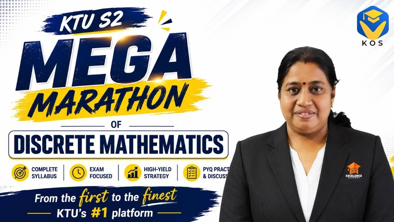KTU BTech S2-MEGA MARATHON  | DISCRETE MATHEMATICS | MODULES 1 & 2 | GROUP A | 2024 SCHEME