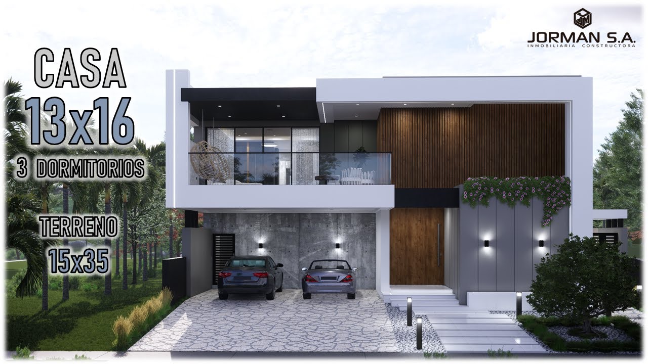 Modern House Interior Design | House Design | 13x16m 2 Storey | 3 Bedrooms | Jorman Home Designs