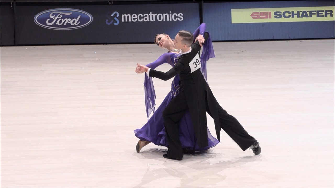 Egor Perepelitsyn - Maria Barykina RUS, English Waltz | WDSF World Championship Junior II Standard