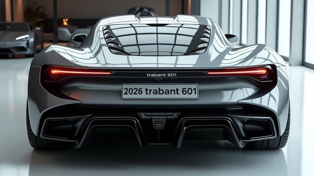 Trabant 601 kehrt 2026 zur&uuml;ck &ndash; DDR-Kultauto neu interpretiert als moderne Elektro-Ikone |AUTONERVEX